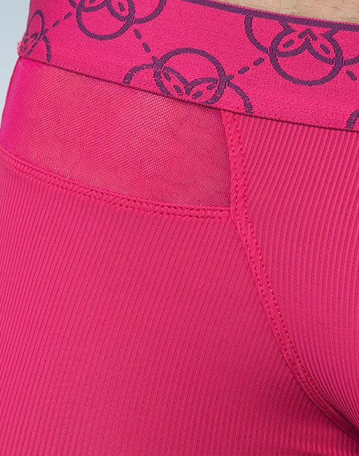 CityBOYZ USA 2Eros Himeros underwear trunk in black, featuring a snug fit and stylish design for comfort and support.