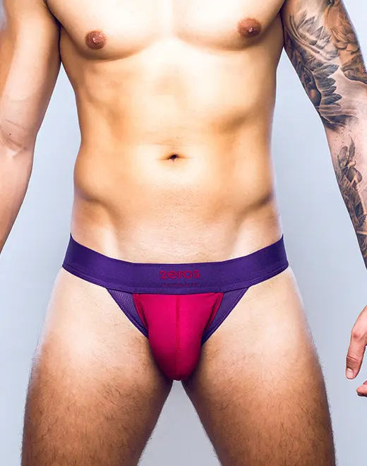 Black 2Eros Cronus jockstrap underwear by CITYBOYZ USA, featuring supportive waistband and athletic fit.