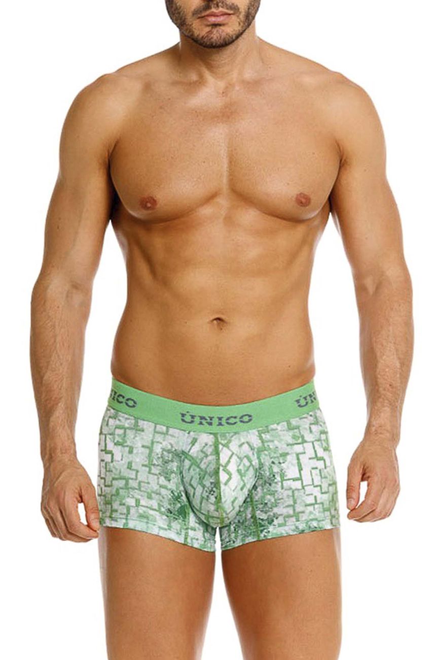 Green Unico Piramide Trunk by CITYBOYZ★USA featuring a pyramid shape, sturdy design, and stylish appearance.