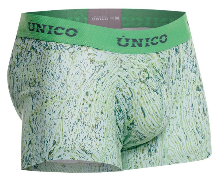 Green Unico Hunos Trunk by CITYBOYZ★USA, showcasing a stylish, durable trunk with a sleek design and sturdy handles.