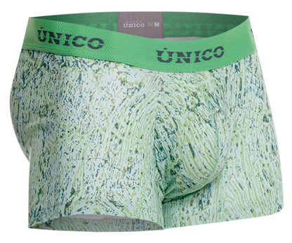Green Unico Hunos Trunk by CITYBOYZ★USA, showcasing a stylish, durable trunk with a sleek design and sturdy handles.