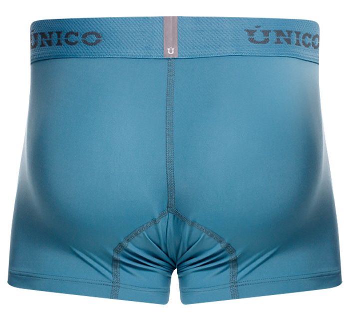 Blue Unico Ventisca trunk by CITYBOYZ★USA with sleek design and sturdy fabric, displayed on a plain background.