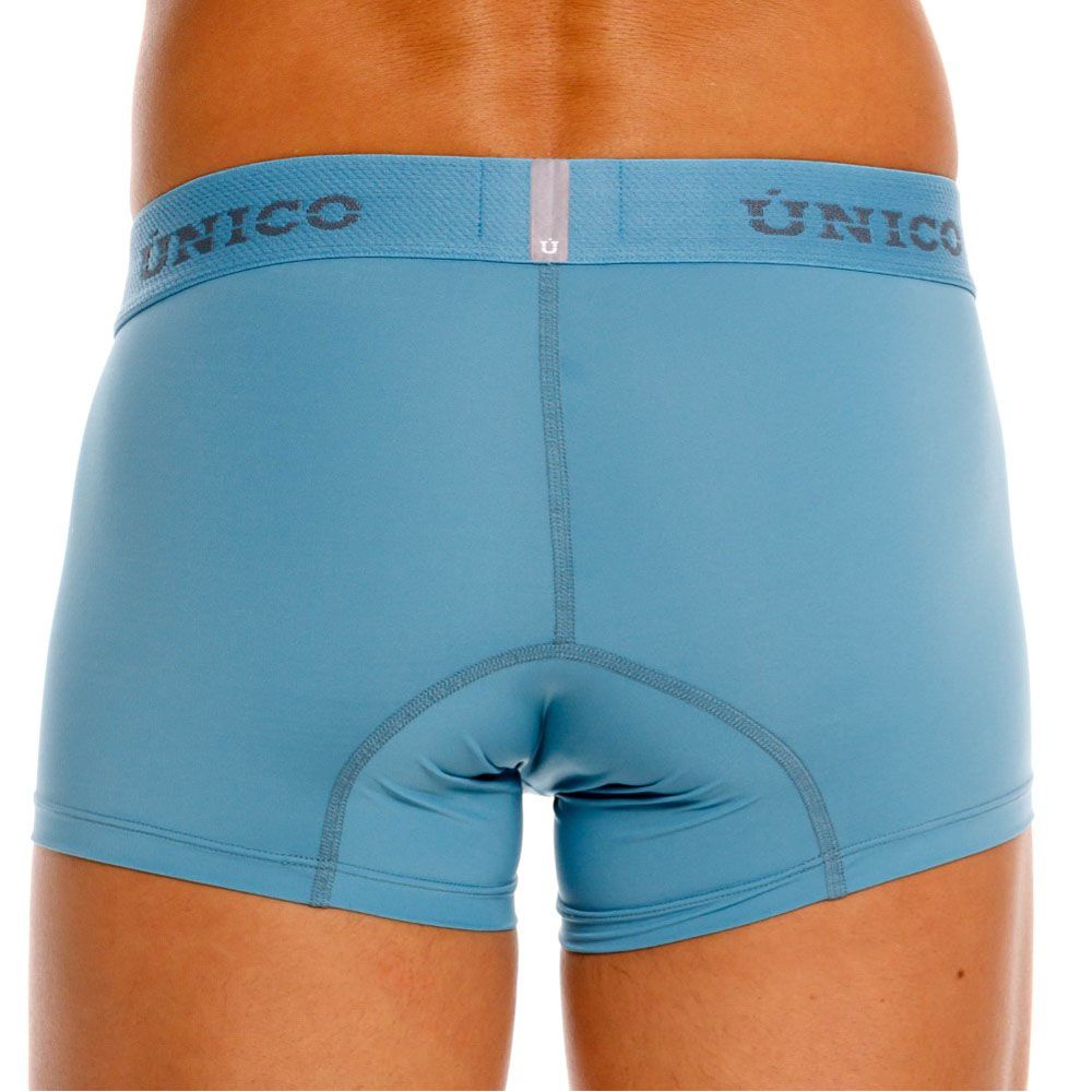 Blue Unico Ventisca trunk by CITYBOYZ★USA, showing the spacious trunk interior with durable fabric and secure closure.