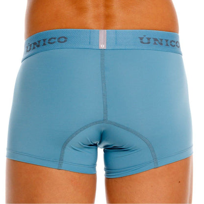 Blue Unico Ventisca trunk by CITYBOYZ★USA, showing the spacious trunk interior with durable fabric and secure closure.