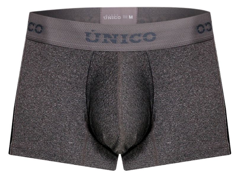 Gray Unico Brio trunk by CITYBOYZ★USA with sleek design and sturdy fabric, shown in a close-up view.