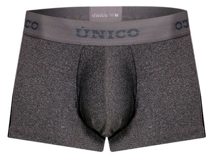 Gray Unico Brio trunk by CITYBOYZ★USA with sleek design and sturdy fabric, shown in a close-up view.