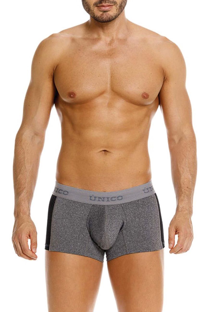 Gray Unico Brio trunk by CITYBOYZ★USA with sleek design, sturdy fabric, and spacious interior for versatile storage.