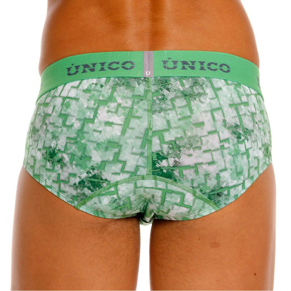 Green Unico Piramide Brief by CITYBOYZ★USA featuring a sleek, fitted design and comfortable fabric.