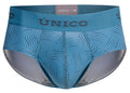 Blue Unico Lenoso brief by CITYBOYZ★USA featuring a comfortable fit and stylish design on a white background.