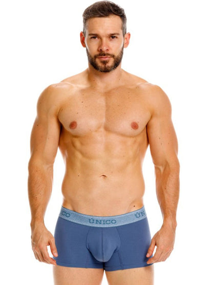 CityBOYZ USA Unico Classic Trunk in teal, showcasing the stylish and comfortable men's trunks with a fitted design.