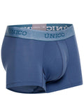 Teal Unico Classic Trunk by CITYBOYZ USA, showing the stylish trunk with zipper closure and reinforced handles.
