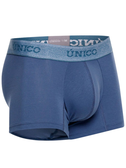 Teal Unico Classic Trunk by CITYBOYZ USA, showing the stylish trunk with zipper closure and reinforced handles.