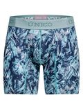 Blue Unico Tags Boxer Briefs by CITYBOYZ★USA, featuring comfortable fit and branded waistband, displayed on a plain background.