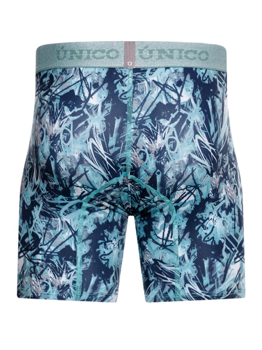 Blue CITYBOYZ★USA Unico Tags Boxer Brief showcasing soft fabric and comfortable fit for everyday wear.