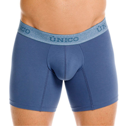 Teal Unico Classic Boxer Brief by CITYBOYZ★USA, showing the snug fit and soft fabric of the men's underwear.