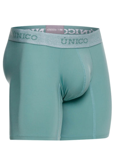 Green Unico ceramic boxer brief by CITYBOYZ★USA, showing the snug fit and soft fabric design.