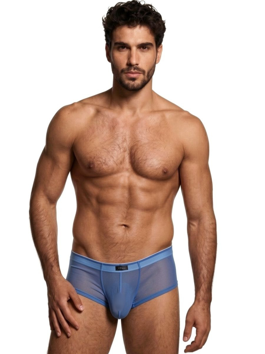 CityBoyz USA Xtremen microfiber mesh brief with breathable design, featuring a snug fit and lightweight fabric for comfort.