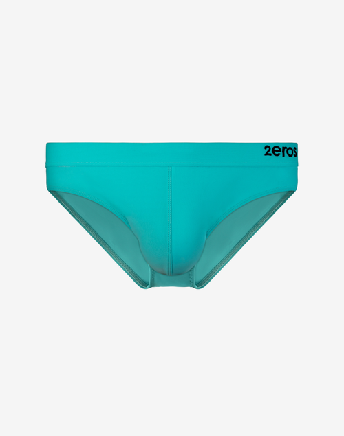 CITYBOYZ USA 2Eros Encore neon blue swim brief with a sleek fit and vibrant color, perfect for swimming and beachwear.