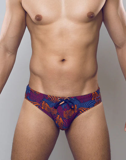 2Eros Stallion Print Swim Brief V10