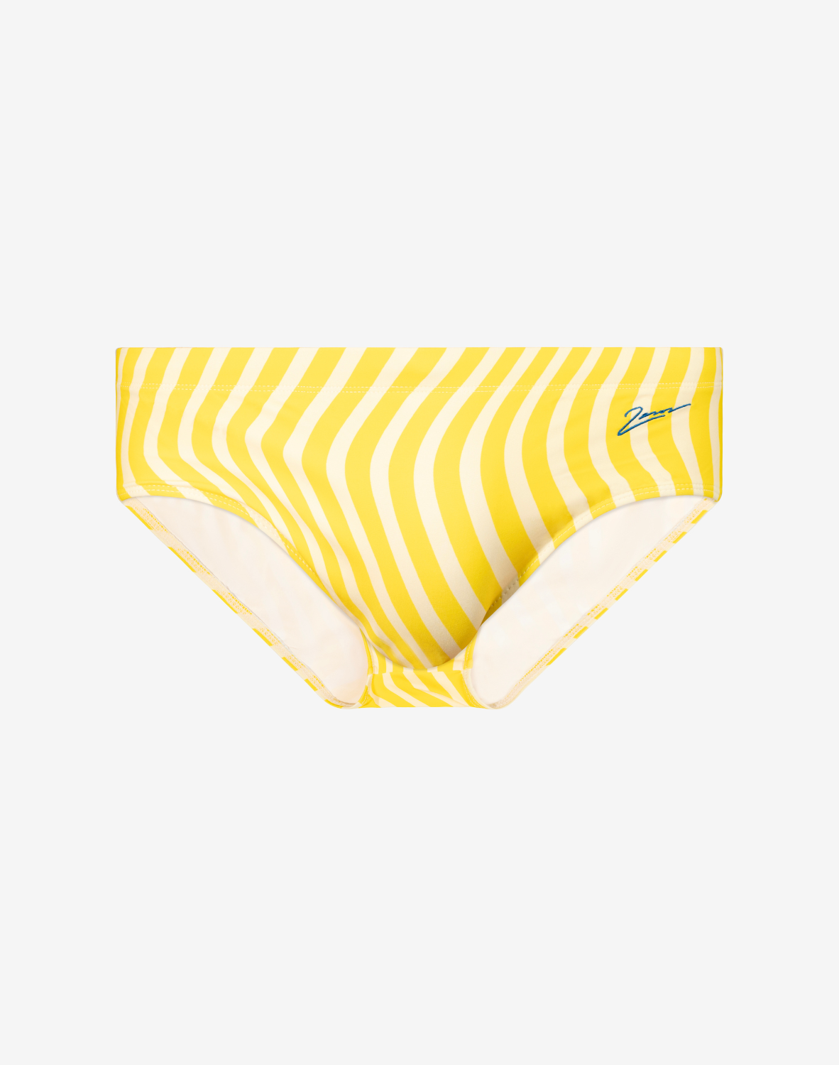 Yellow Dolce swim brief from CITYBOYZ★USA, featuring a sleek V40 design with comfortable fit and vibrant color.
