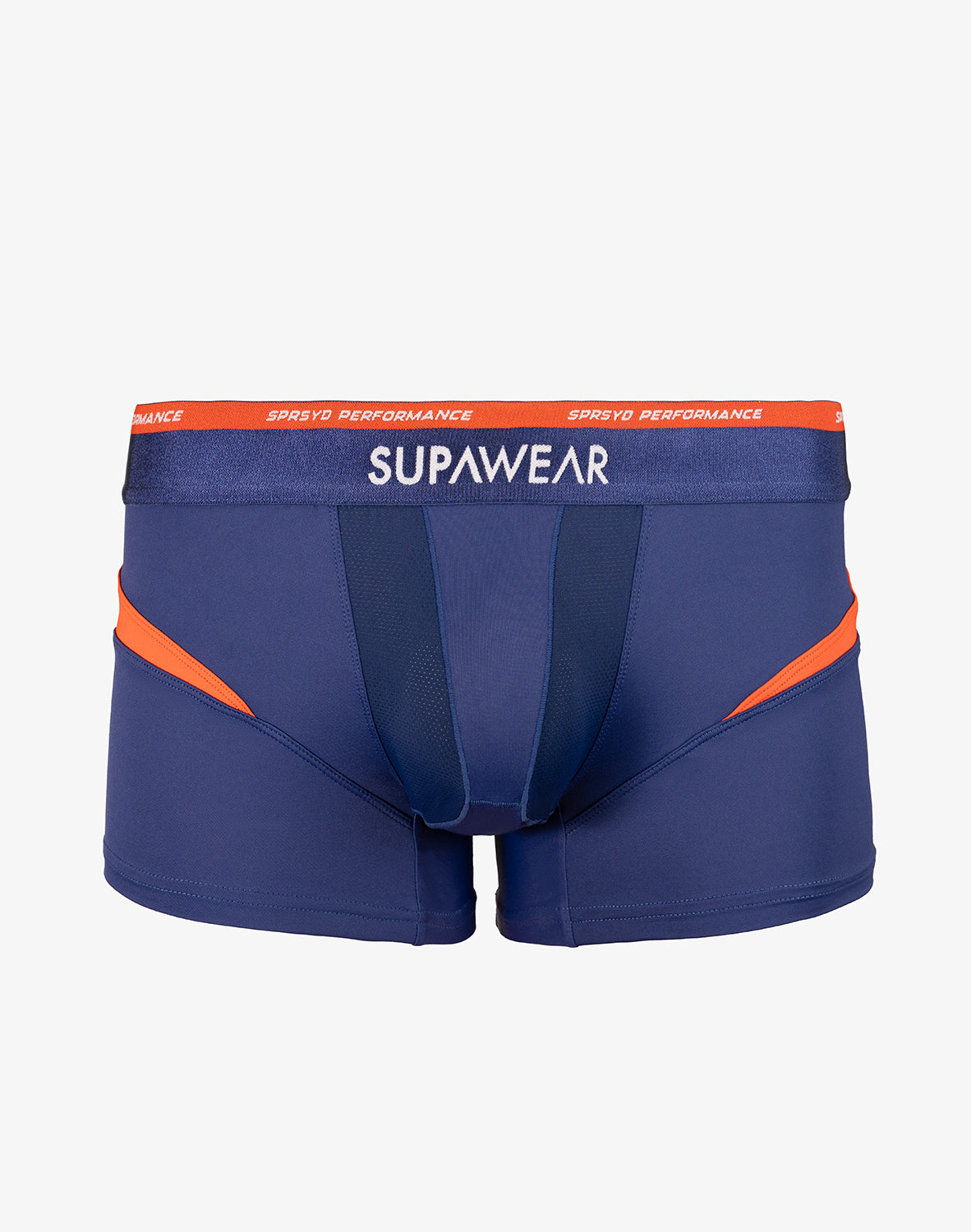 CITYBOYZ★USA Supawear SPR Verve Trunk underwear in vibrant blue, featuring a snug fit and comfortable waistband.