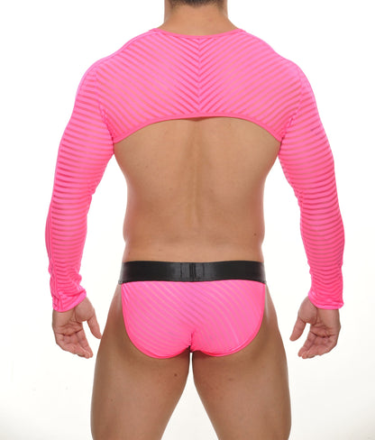 Stud Wrangler Crop Top Shirt- CITYBOYZ★USA