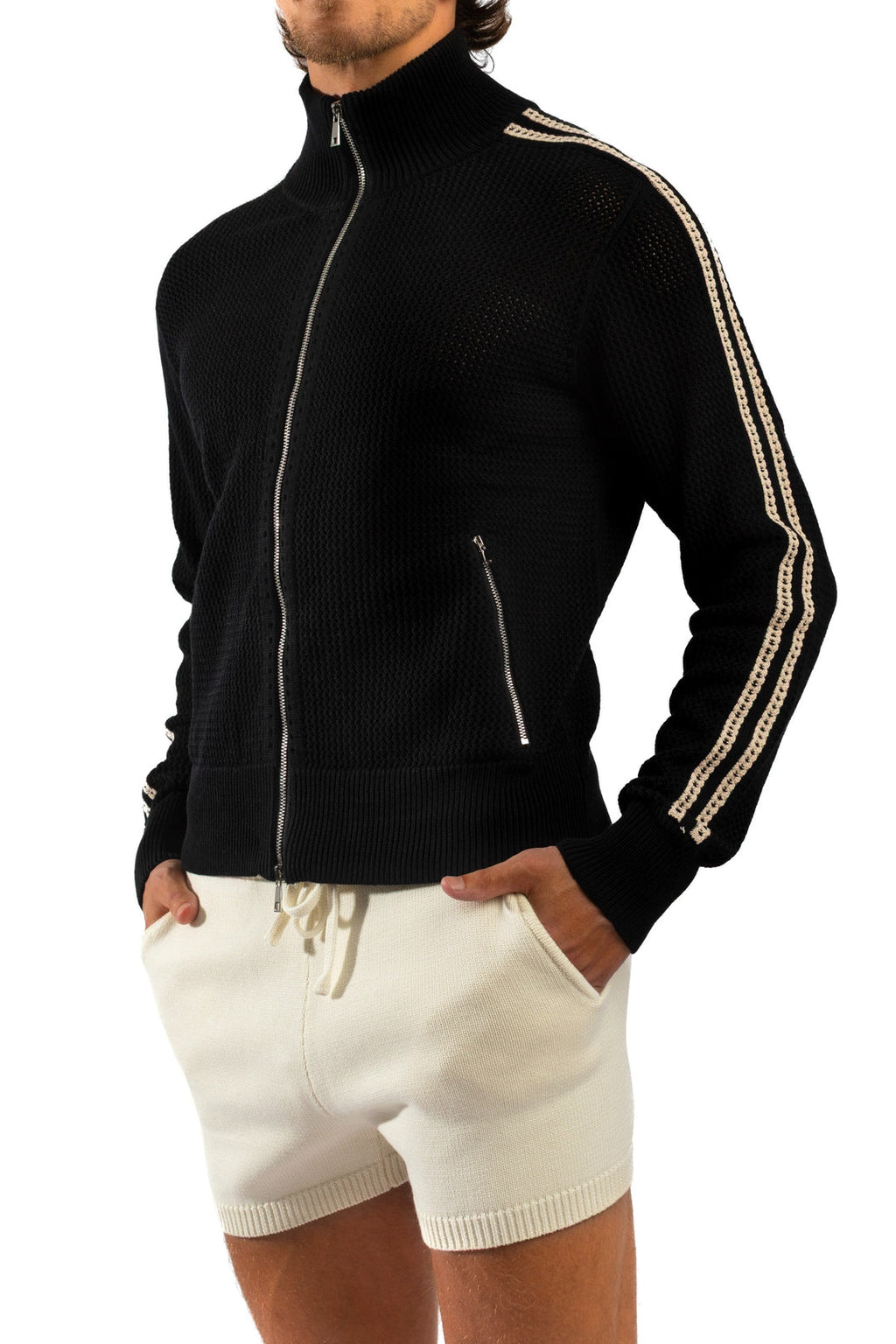 Jack Adams Timberline Cotton Knit Zip Up