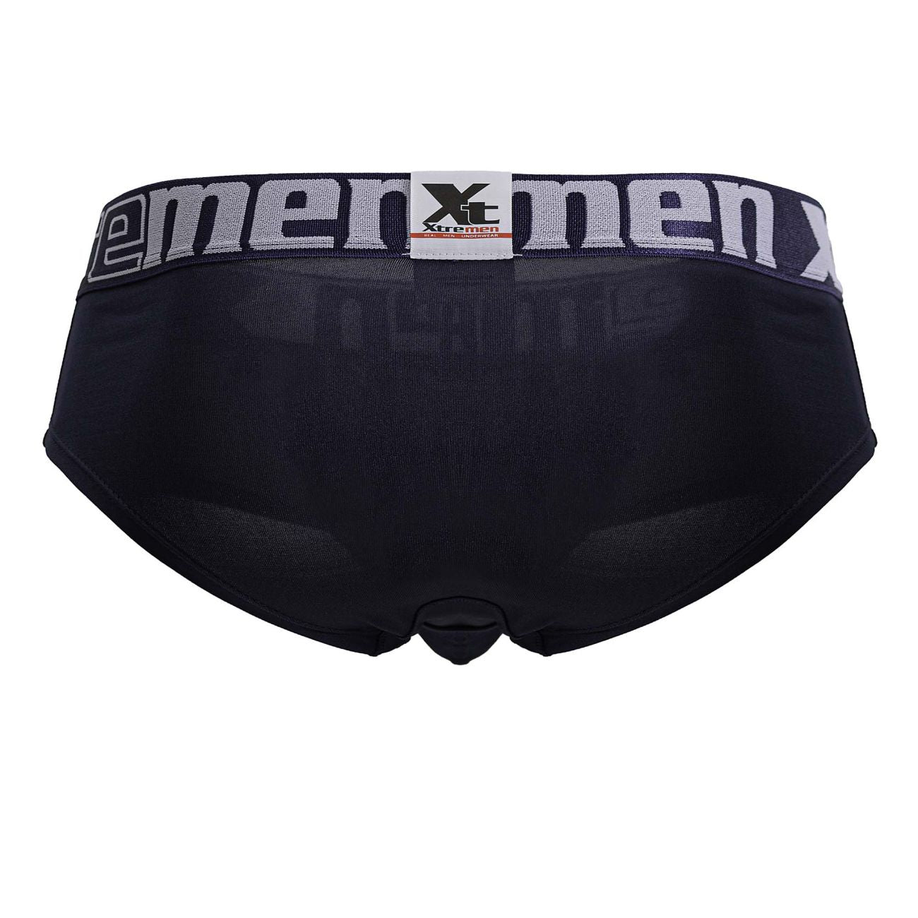 Navy Xtremen microfiber brief by CITYBOYZ USA featuring a sleek fit and smooth fabric for luxurious comfort.