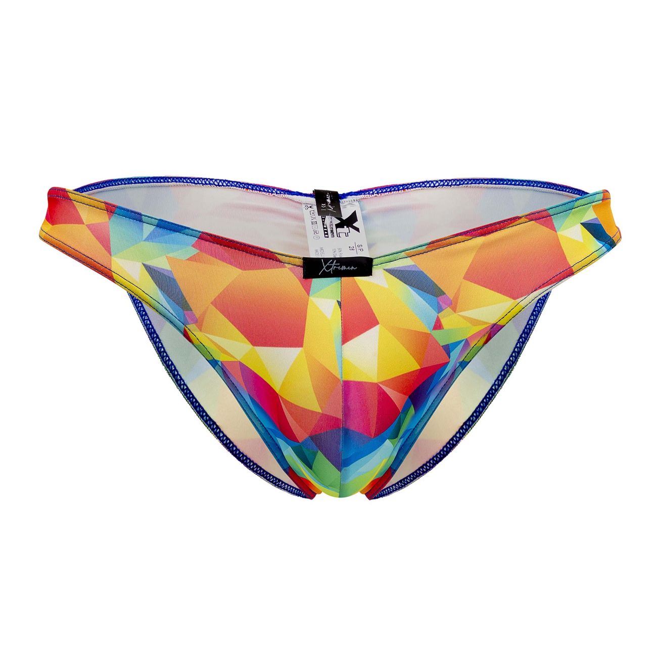 Xtremen Printed Microfiber Bikini - Rainbow Prism Bikini Underwear- CITYBOYZ★USA