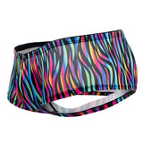 Xtremen Printed Microfiber Trunk Disco Zebra Underwear- CITYBOYZ★USA