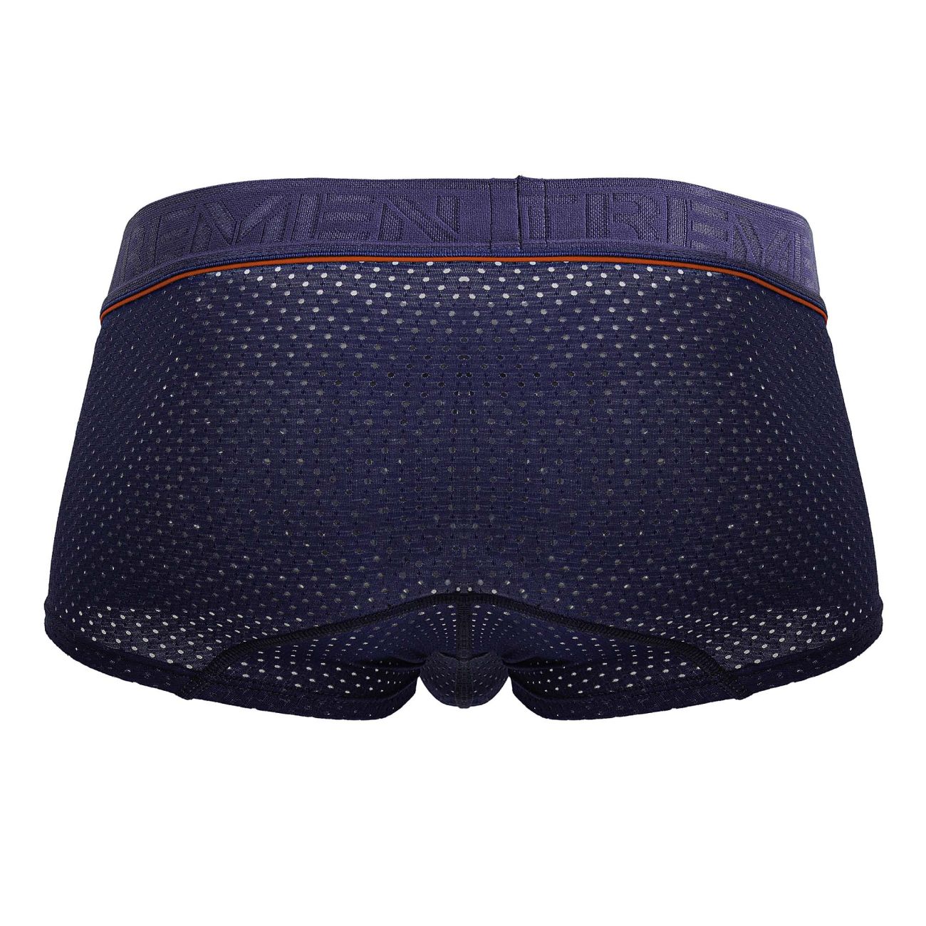 Navy Xtremen microfiber trunk by CITYBOYZ USA with smooth fabric and comfortable fit, displayed on a white background.