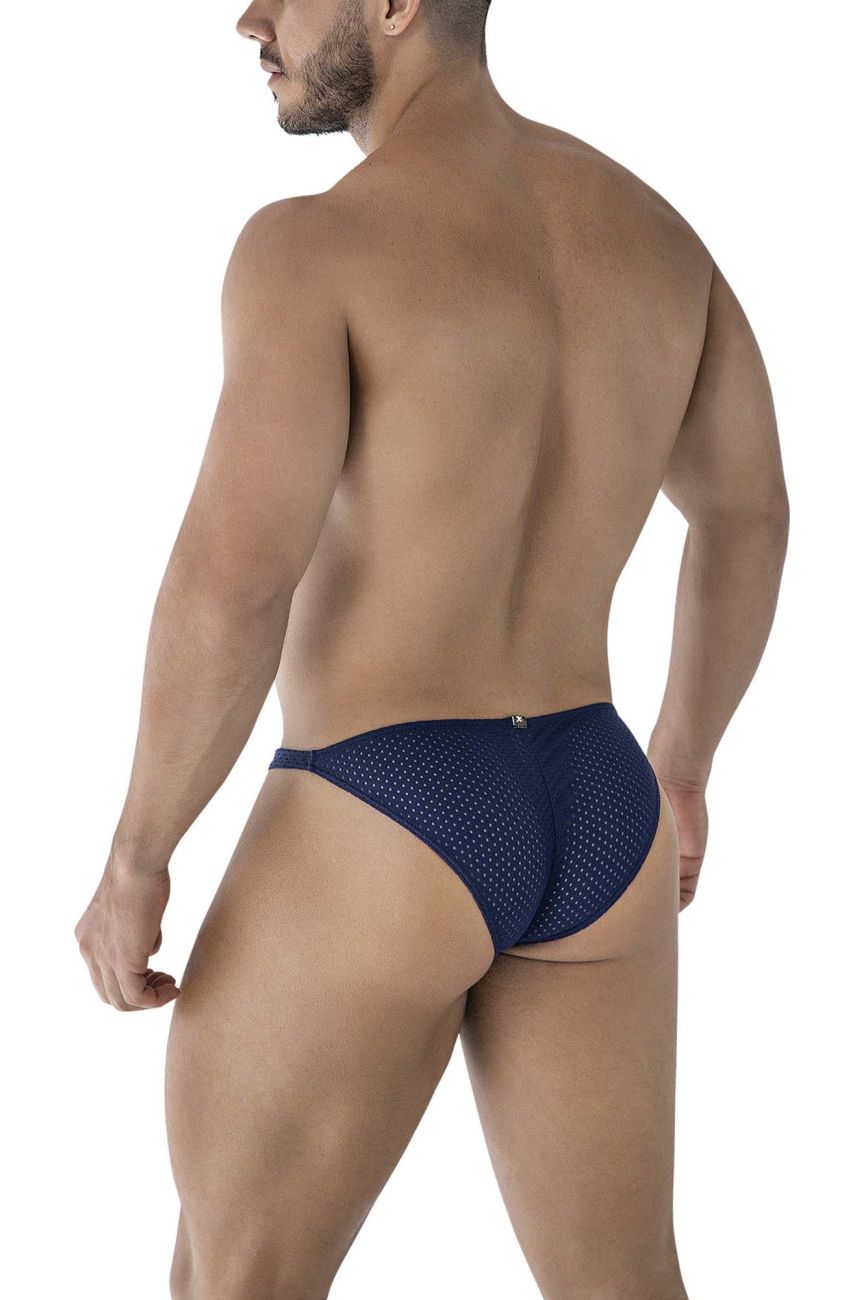 Dark blue Xtremen microfiber bikini 91215B from CITYBOYZ★USA, featuring a sleek, stylish design with comfortable fit.