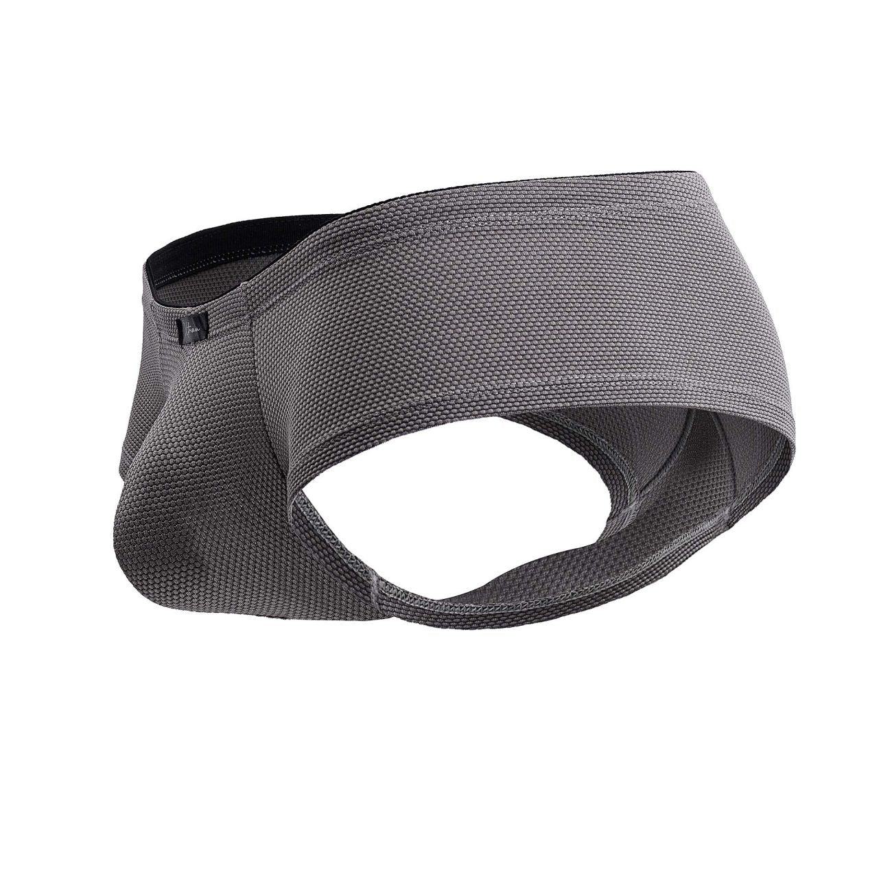 Gray Xtremen microfiber trunk by CITYBOYZ USA featuring a snug fit and smooth fabric for comfort and style.