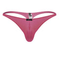 Fuchsia Xtremen microfiber men's thong by CITYBOYZ★USA, featuring a sleek fit and minimal design.