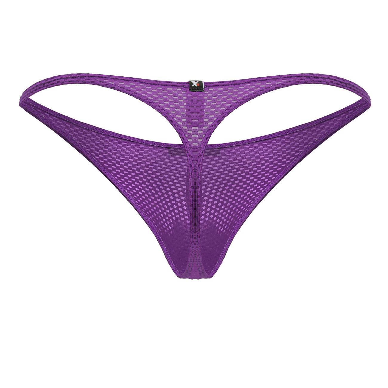 Purple Xtremen microfiber men's thong by CITYBOYZ★USA, featuring sleek fabric and minimal design for comfortable fit.