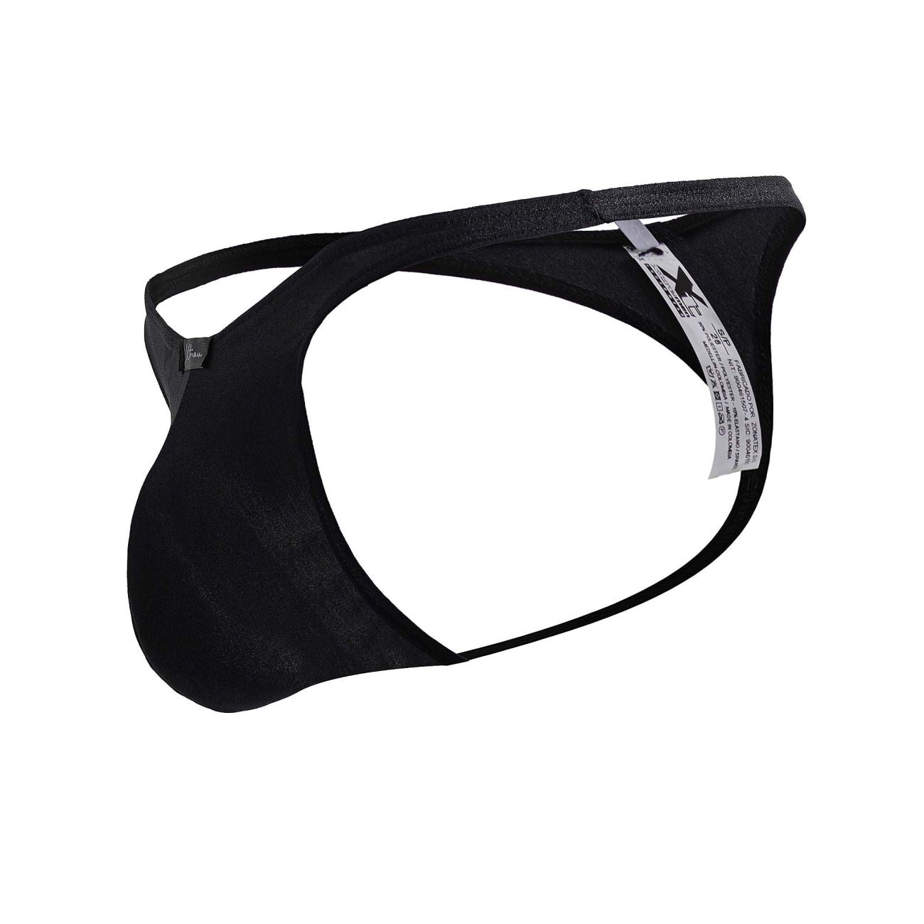 Black Xtremen microfiber thong by CITYBOYZ★USA, showing the sleek, fitted design with minimal coverage and smooth fabric.