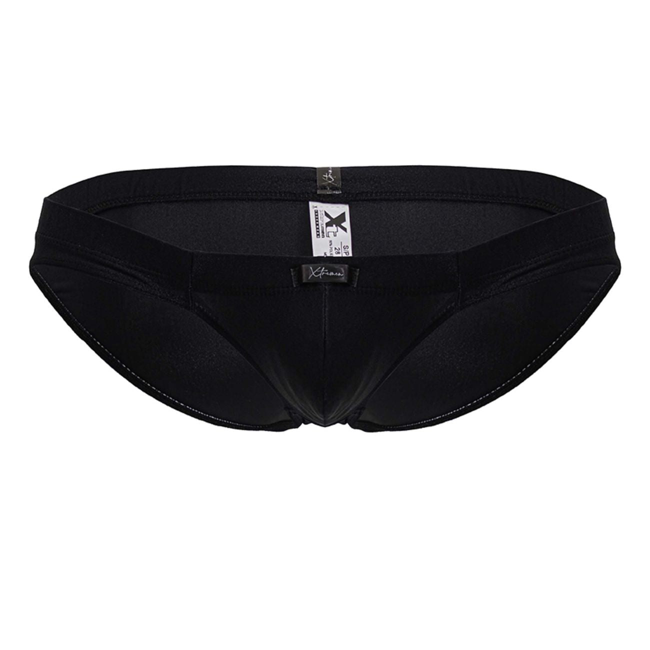 Black Xtremen Microfiber Brief 91233 by CITYBOYZ★USA, showing smooth microfiber fabric and comfortable fit.