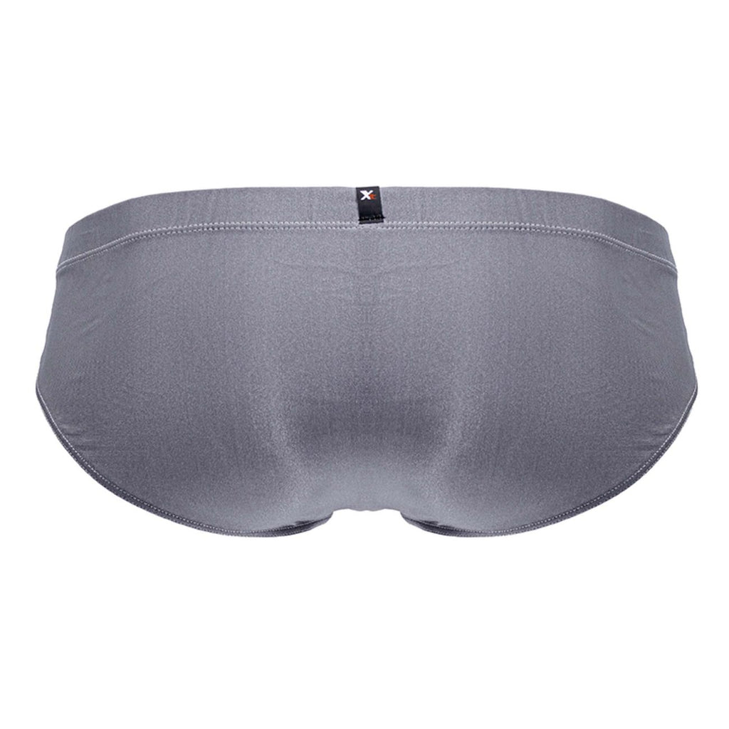 Gray Xtremen Microfiber Brief 91233 by CITYBOYZ★USA featuring smooth microfiber fabric and a classic brief fit.