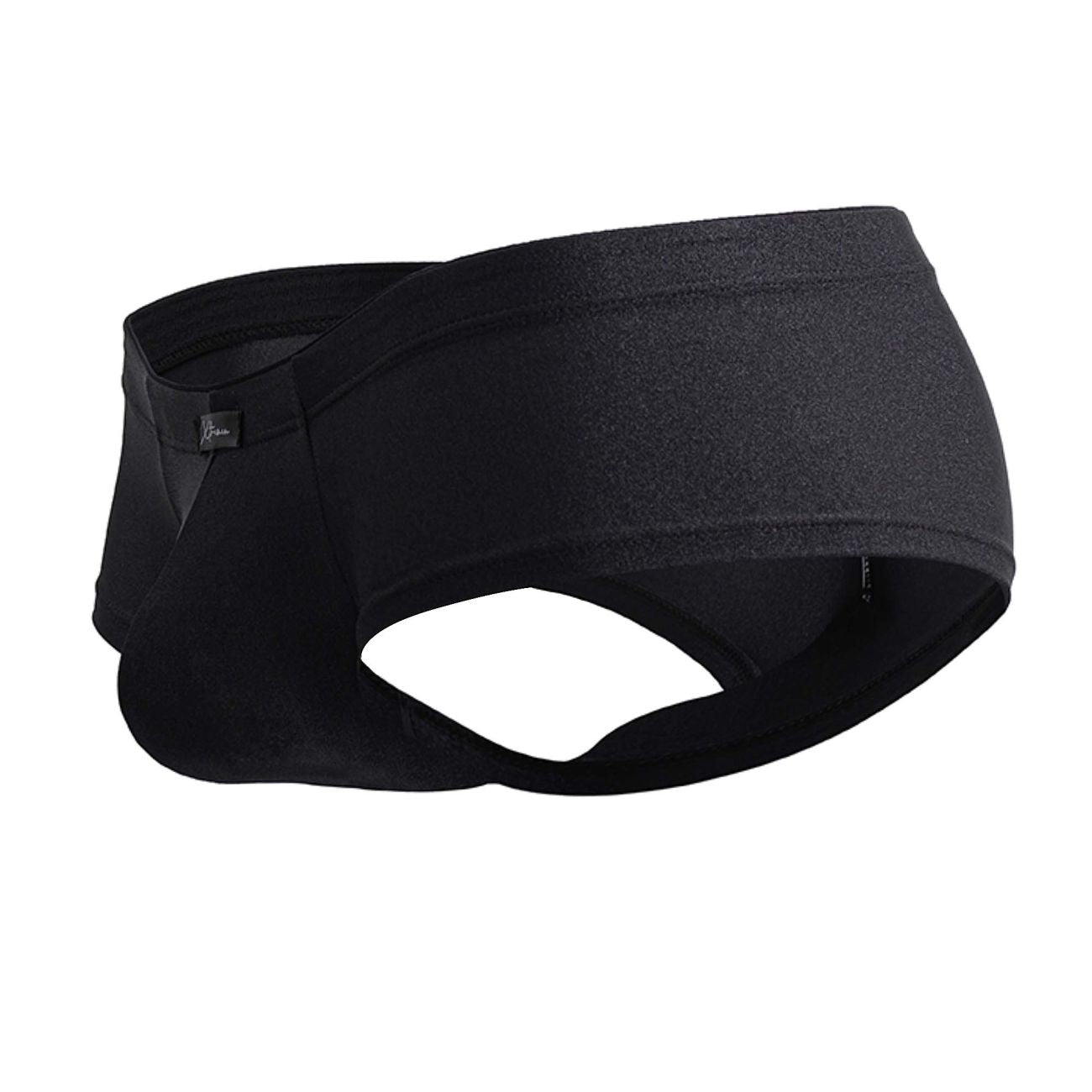 Black Xtremen microfiber brief by CITYBOYZ★USA, shown with smooth fabric and classic brief fit.