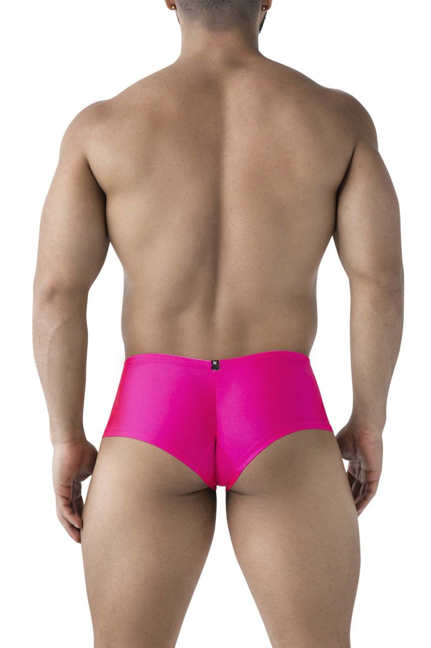 Fuchsia Xtremen microfiber brief by CITYBOYZ USA, showing smooth, fitted men's underwear with a sleek design and comfortable waistband.