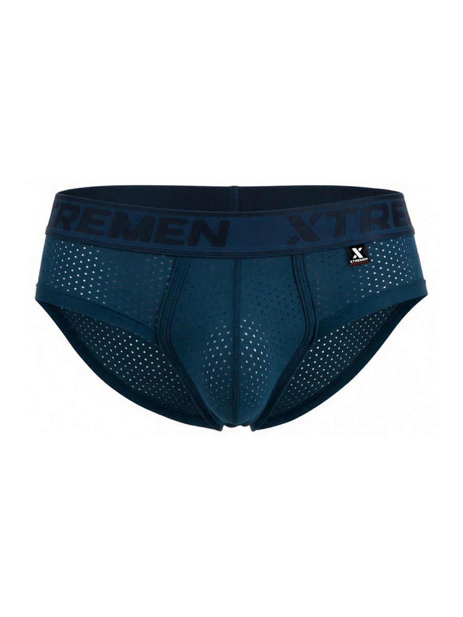 CityBOYZ USA Xtremen microfiber brief in petrol color, showcasing the comfortable, snug fit and premium fabric design.