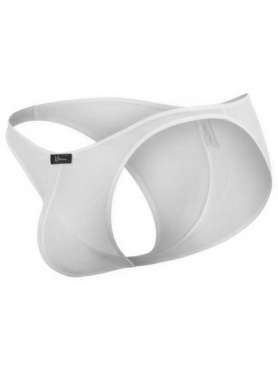 White Xtremen Microfiber Bikini Underwear by CITYBOYZ★USA, featuring a smooth, snug fit and minimalist design.