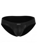 Black Xtremen microfiber brief by CITYBOYZ USA, showcasing smooth fabric and comfortable fit for everyday wear.