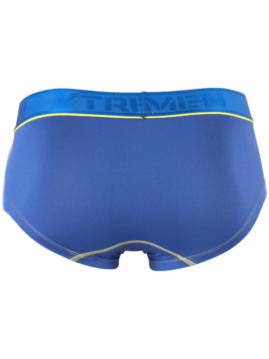 Royal blue Xtremen microfiber trunk by CITYBOYZ★USA, showing the comfortable, fitted design and soft fabric of the men's underwear.