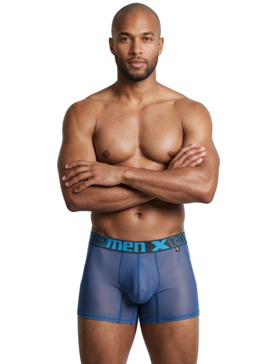 Xtremen Microfiber Mesh Boxer Brief 91277