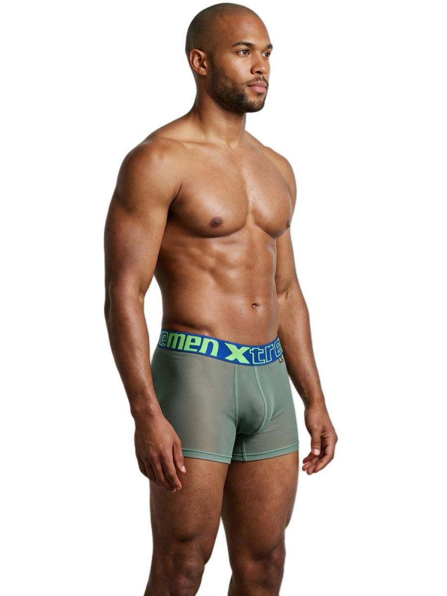 Xtremen Microfiber Mesh Boxer Brief 91277