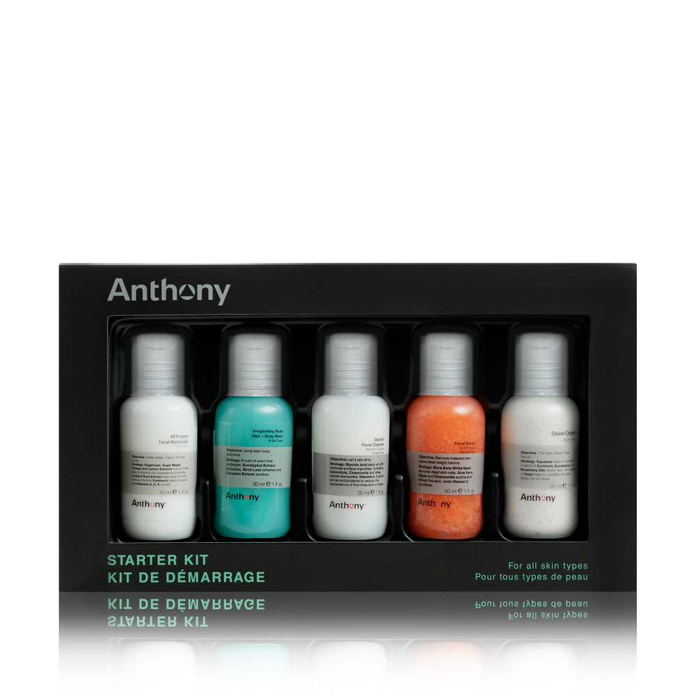 CITYBOYZ USA Anthony Grooming Starter Kit with essential grooming tools and products for a complete grooming routine.