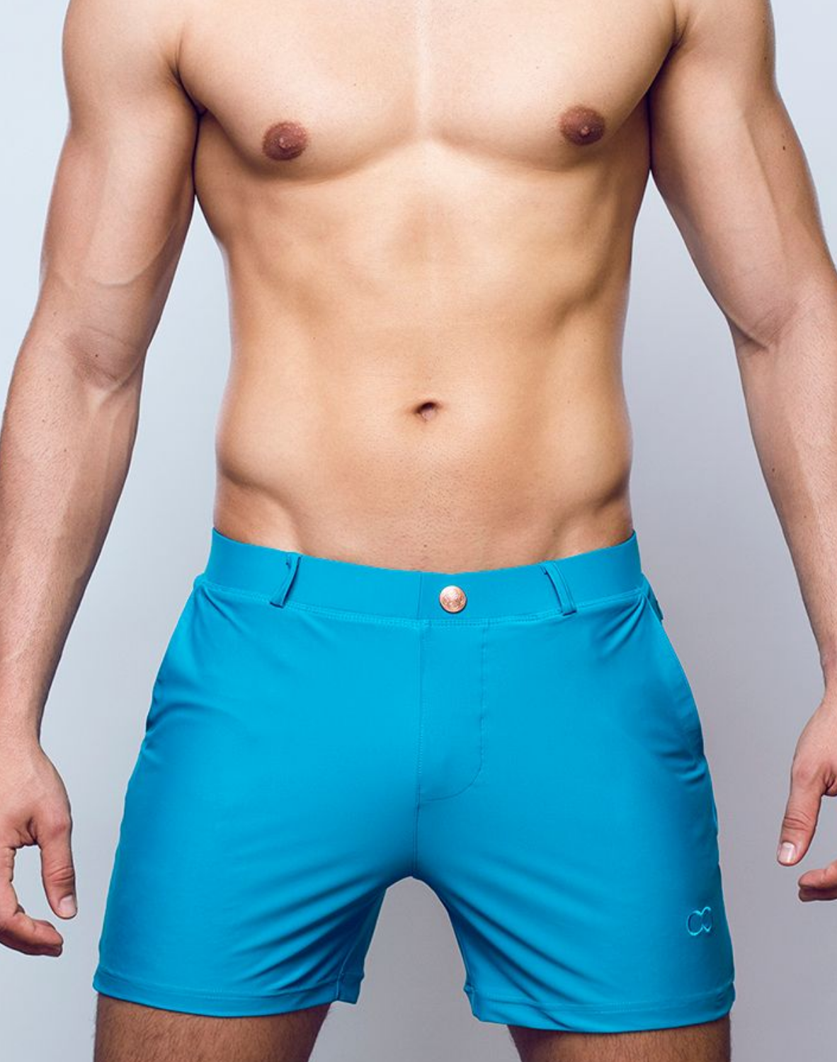 CityBOYZ★USA 2Eros Bondi Short in breezegreen, premium men's fashion shorts with stylish fit and comfortable fabric.