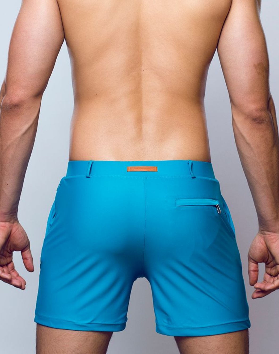 Breezy green CITYBOYZ★USA 2Eros Bondi Short for men, lightweight casual shorts with a relaxed fit.