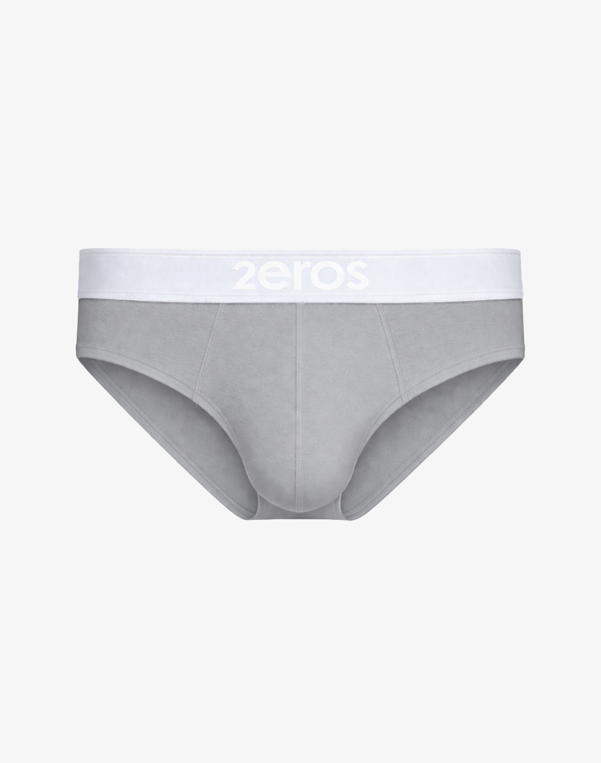 Grey 2Eros Classic Brief by CITYBOYZ★USA featuring a comfortable fit and soft fabric, shown on a white background.